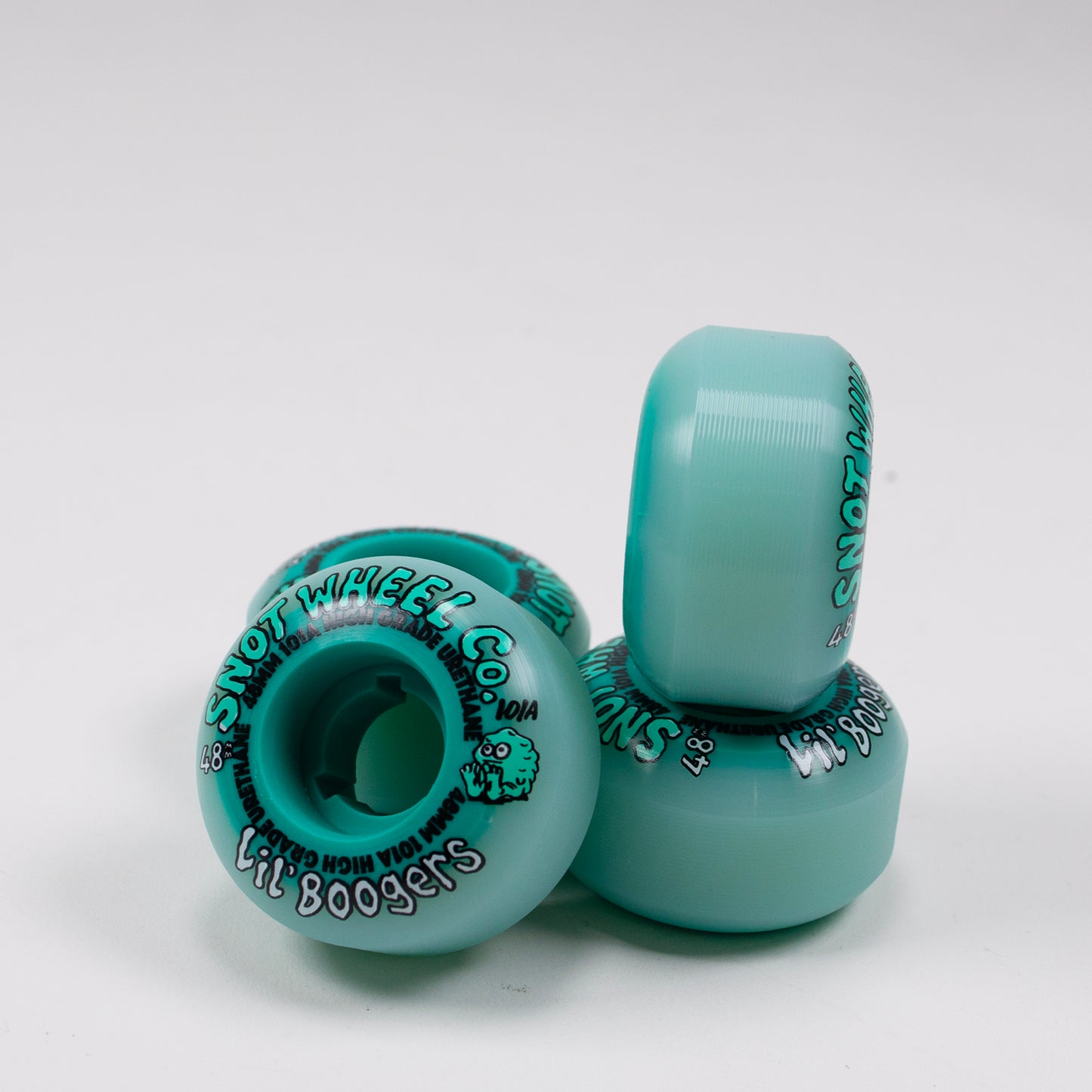 Snot - 48mm - 101a Lil Boogers Wheels - Teal - Prime Delux Store