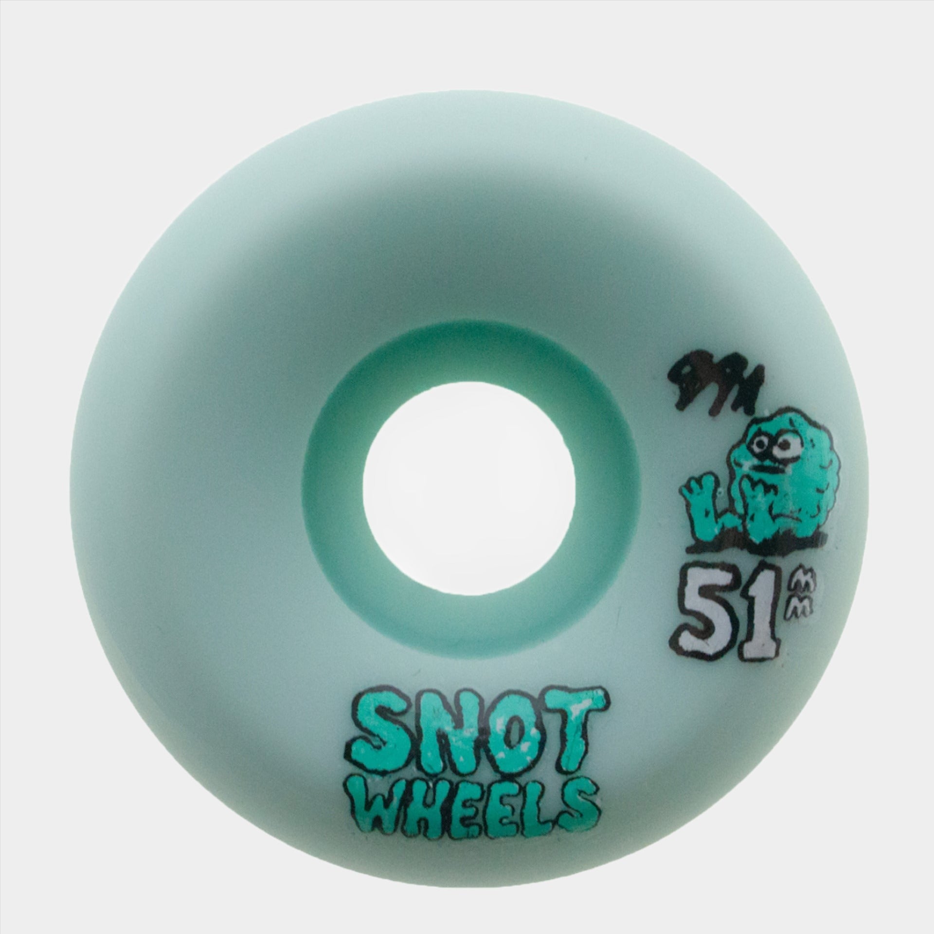 Snot - 51mm - 99a Lil Team Conical Shape Wheels - Teal - Prime Delux Store