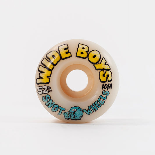 Snot - 52mm - 101a Wide Boy Wheels - White, available at Prime Delux Store, Plymouth, Devon, UK.