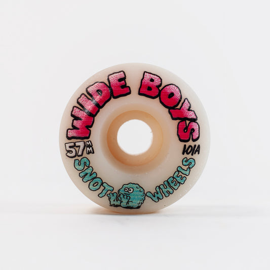Snot - 57mm - 101a Wide Boy Wheels - White - Prime Delux Store