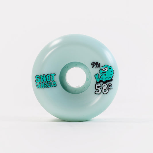 Snot - 58mm - 99a Team Conical Shape Wheels - Teal - Prime Delux Store