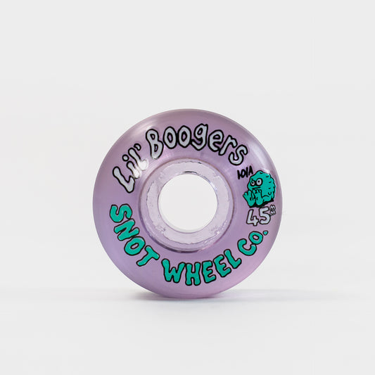 Snot - 45mm - 101a Lil Boogers Wheels - Clear Purple - Prime Delux Store