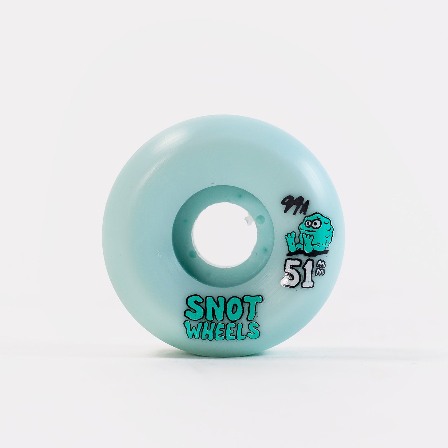 Snot - 51mm - 99a Lil Team Conical Shape Wheels - Teal - Prime Delux Store