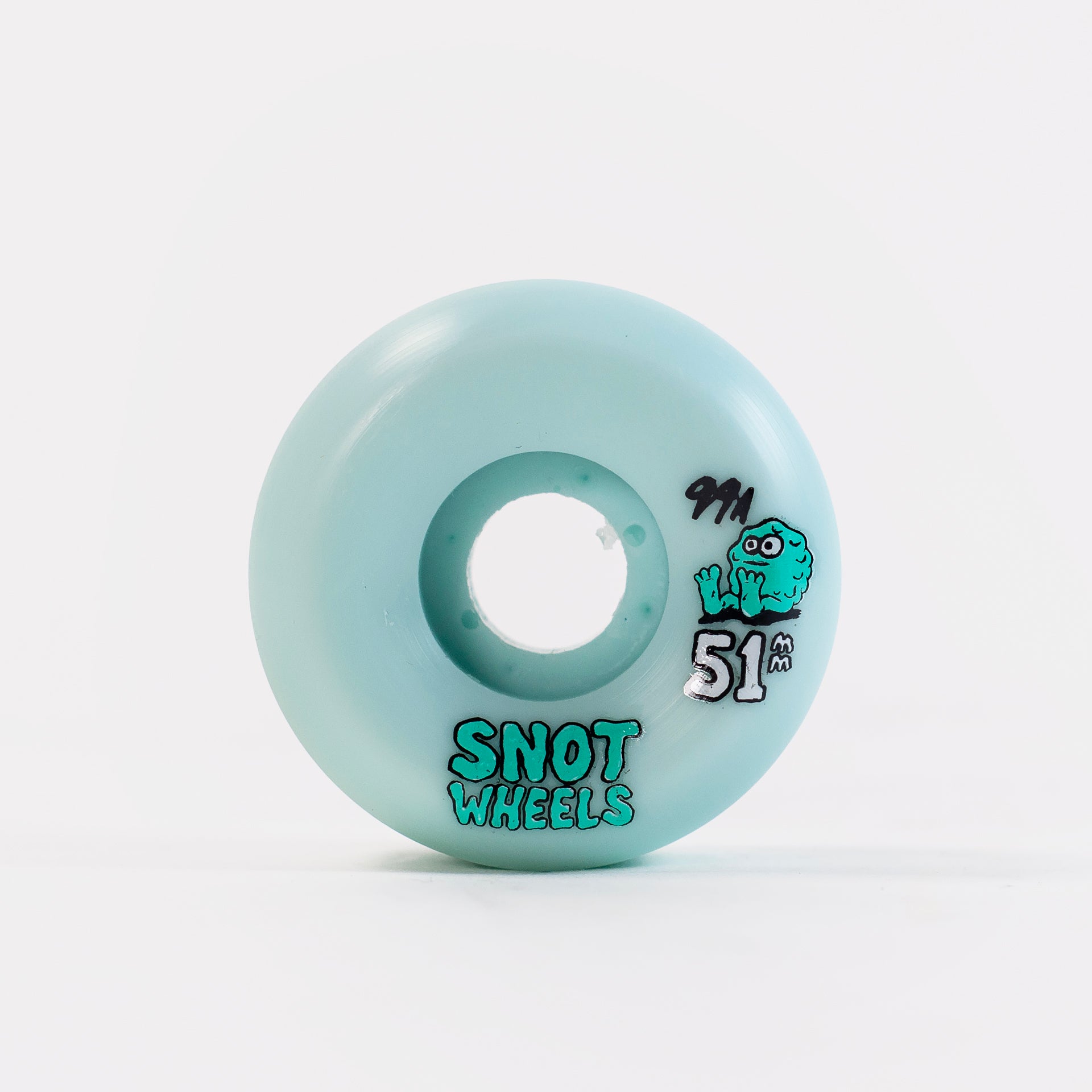 Snot - 51mm - 99a Lil Team Conical Shape Wheels - Teal - Prime Delux Store