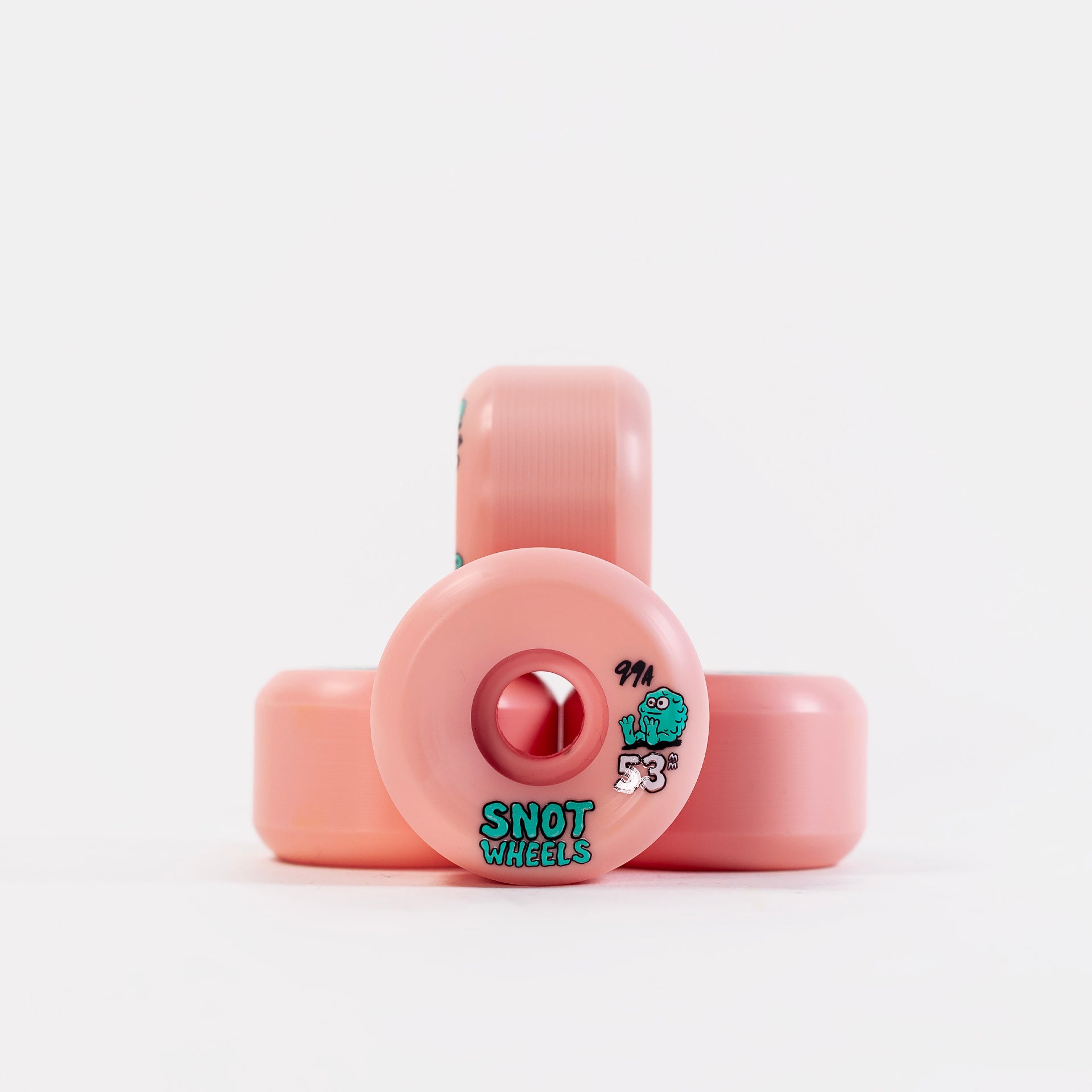 Snot - 53mm - 99a Team Conical Shape Wheels - Pink - Prime Delux Store