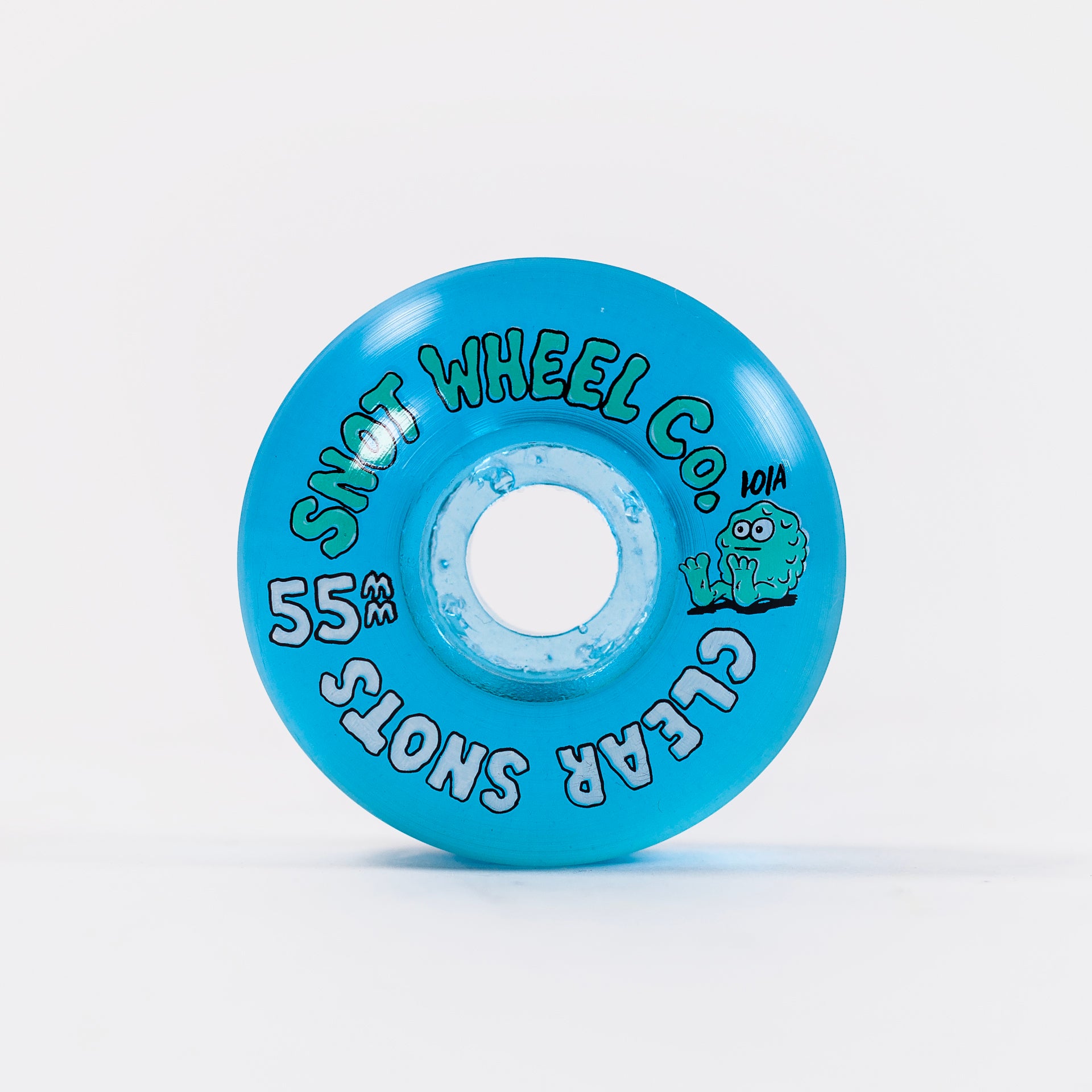 Snot - 55mm - 101a Clear Snots Original Shape Wheels - Clear Blue - Prime Delux Store