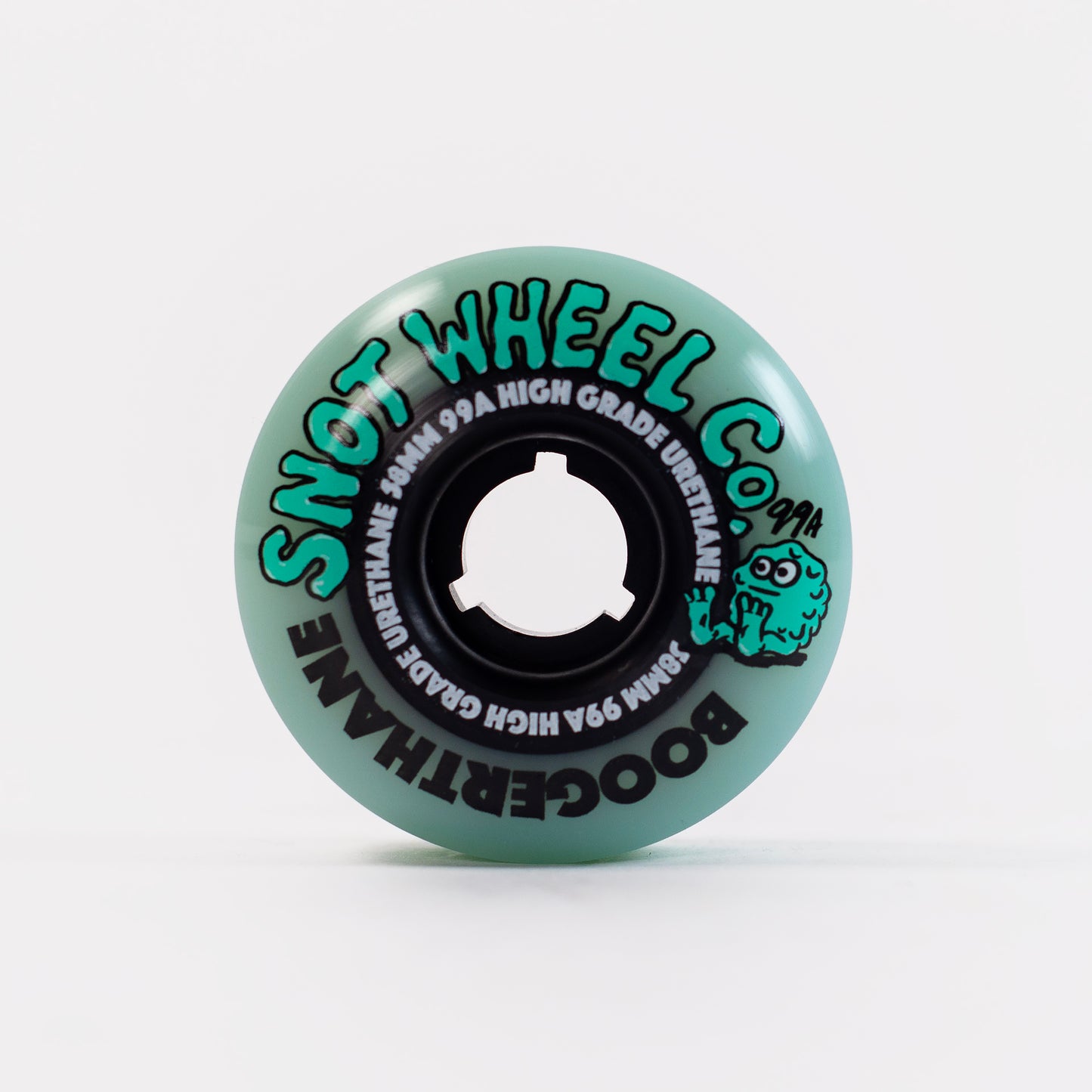 Snot - 58mm - 99a Boogerthane Wheels - Teal/ Black - Prime Delux Store