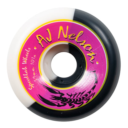 Speedlab - 59mm 101a AJ Nelson Special Edition Wheels - Black/ White - Prime Delux Store