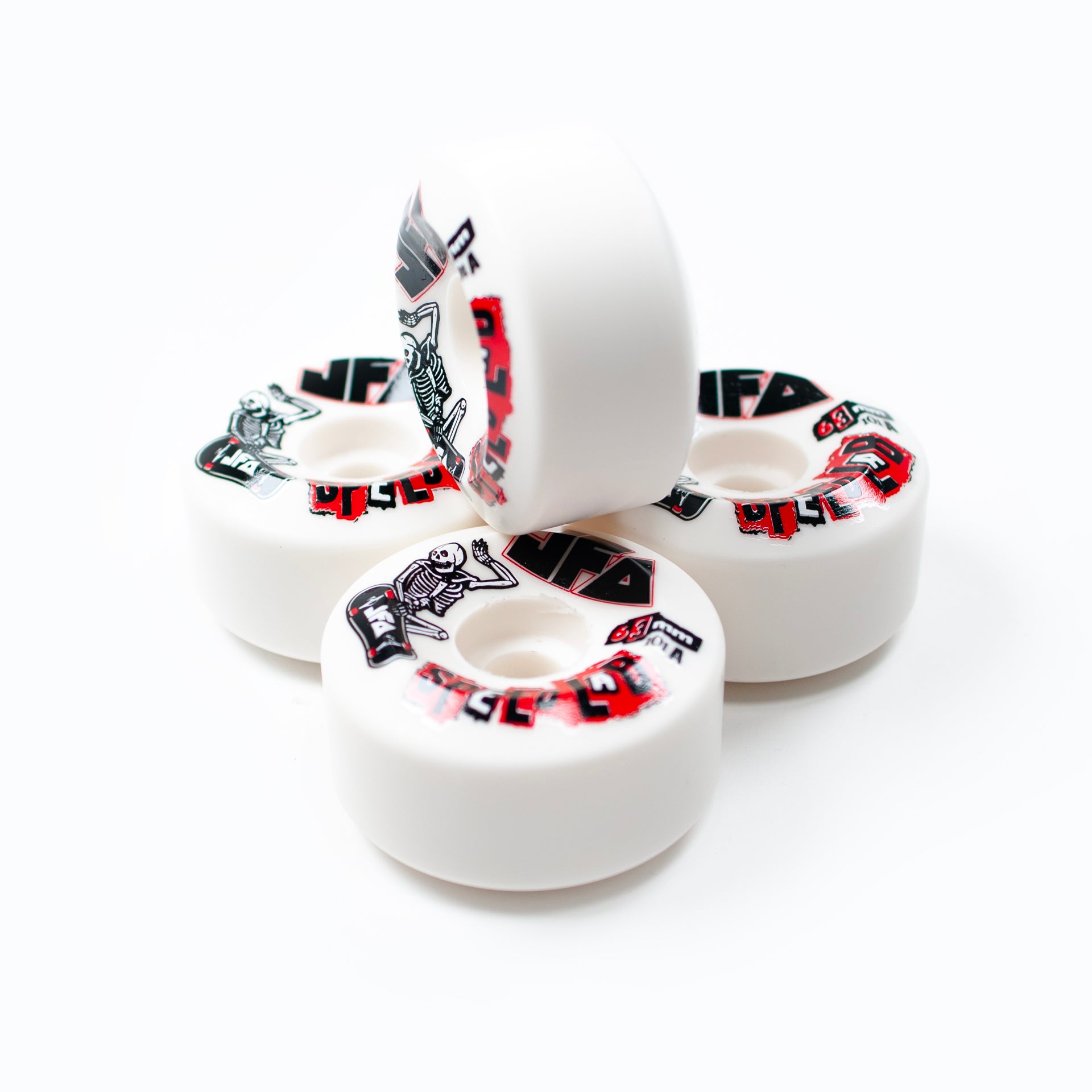 Speedlab - 63mm 101a JFA Wheels - White - Prime Delux Store