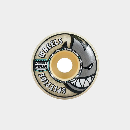 Spitfire - 54mm - 97a Formula Four Wheels Radial Full - White - Prime Delux Store