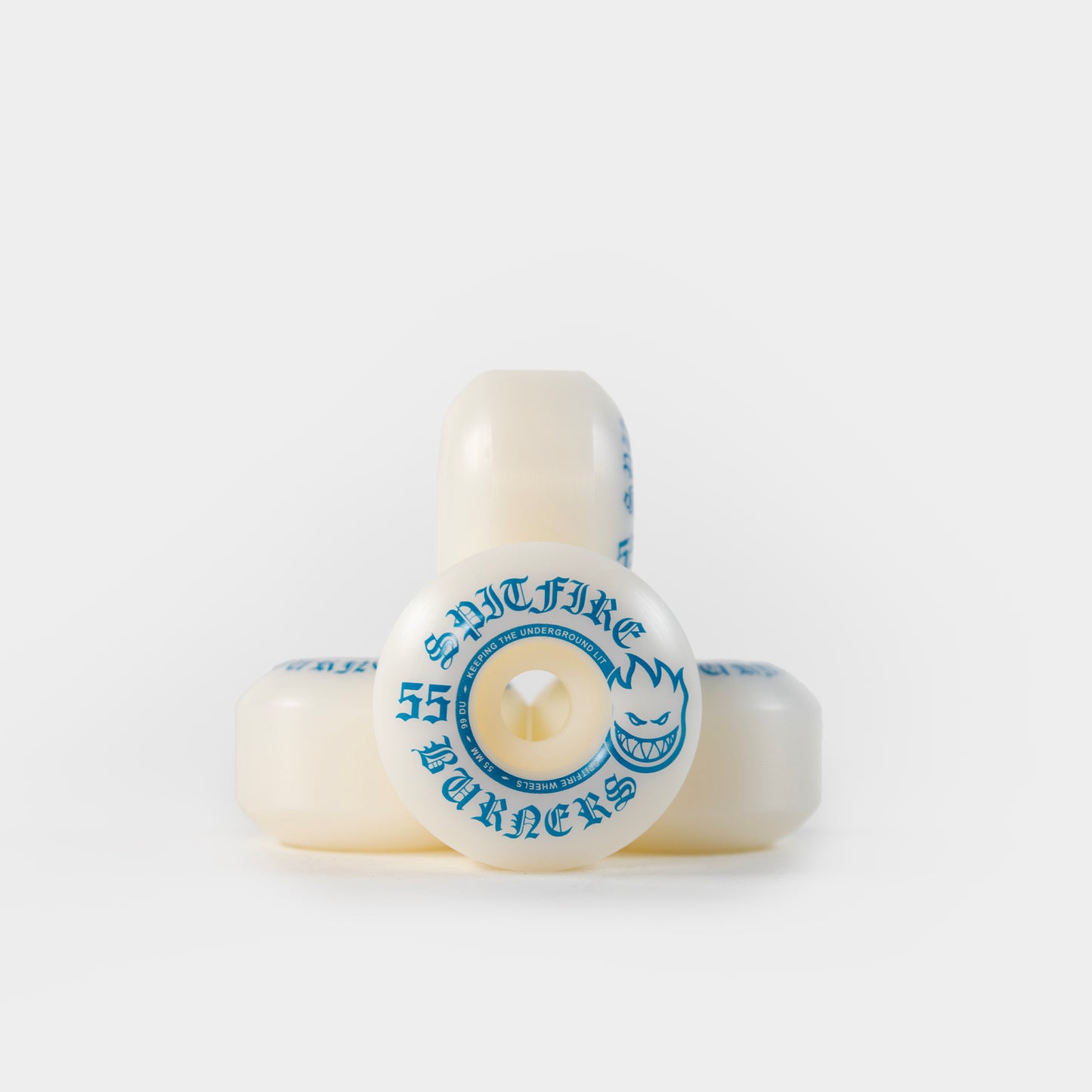 Spitfire - 55mm - 99a Burners Wheels - White - Prime Delux Store