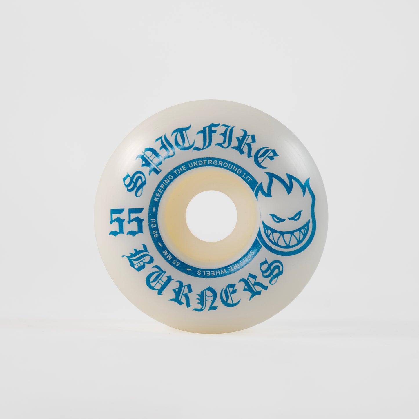 Spitfire - 55mm - 99a Burners Wheels - White - Prime Delux Store