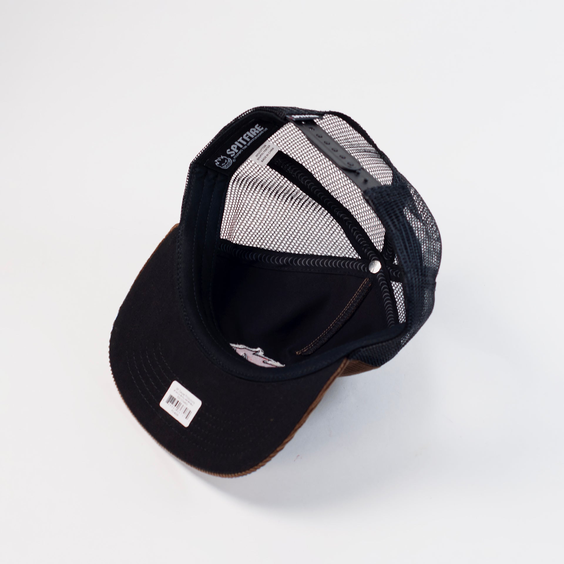 Spitfire - Bighead Fill Snapback Cap - Brown/Black - Prime Delux Store