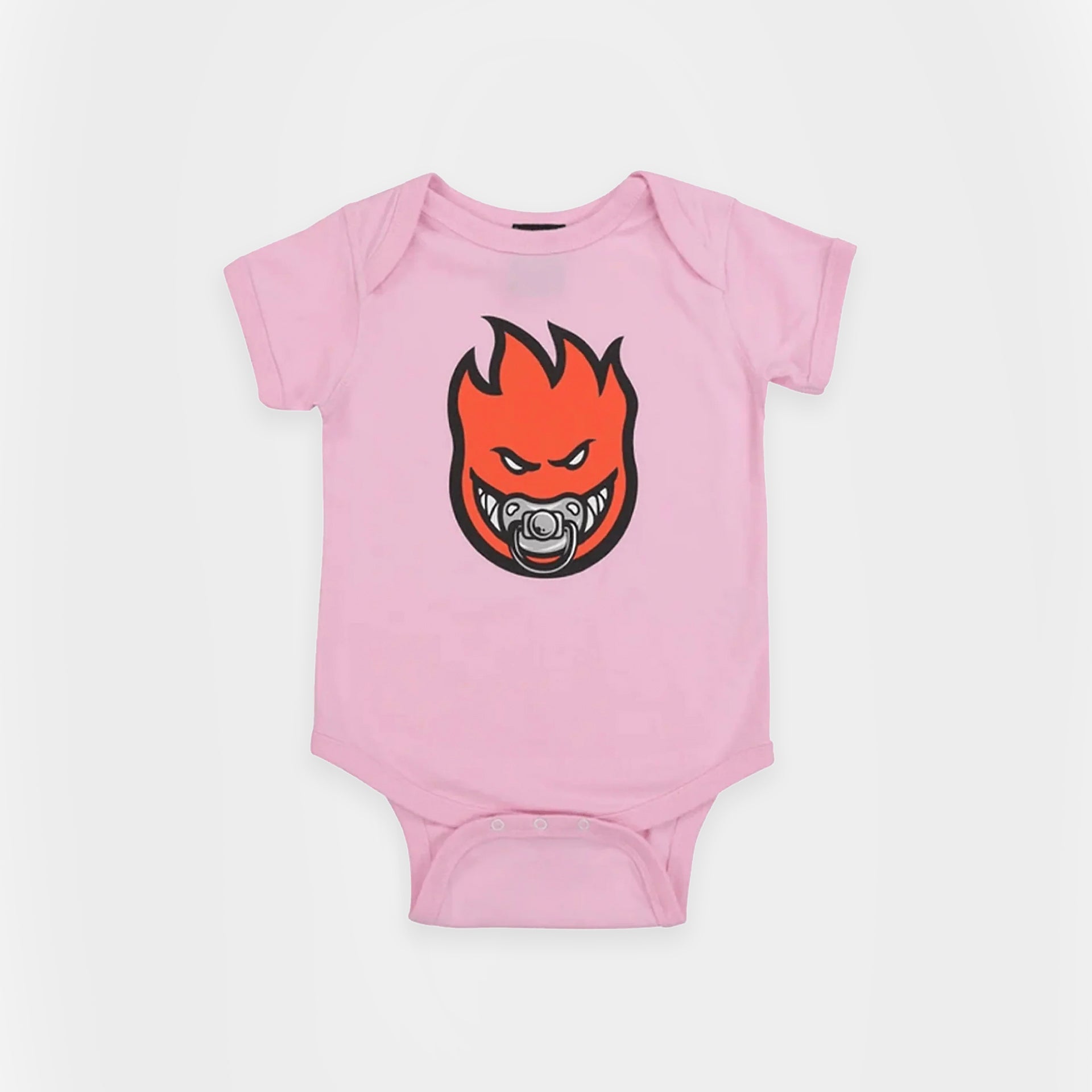 Spitfire Bighead Paci-Fire Baby Grow Pink/ Red - Prime Delux Store