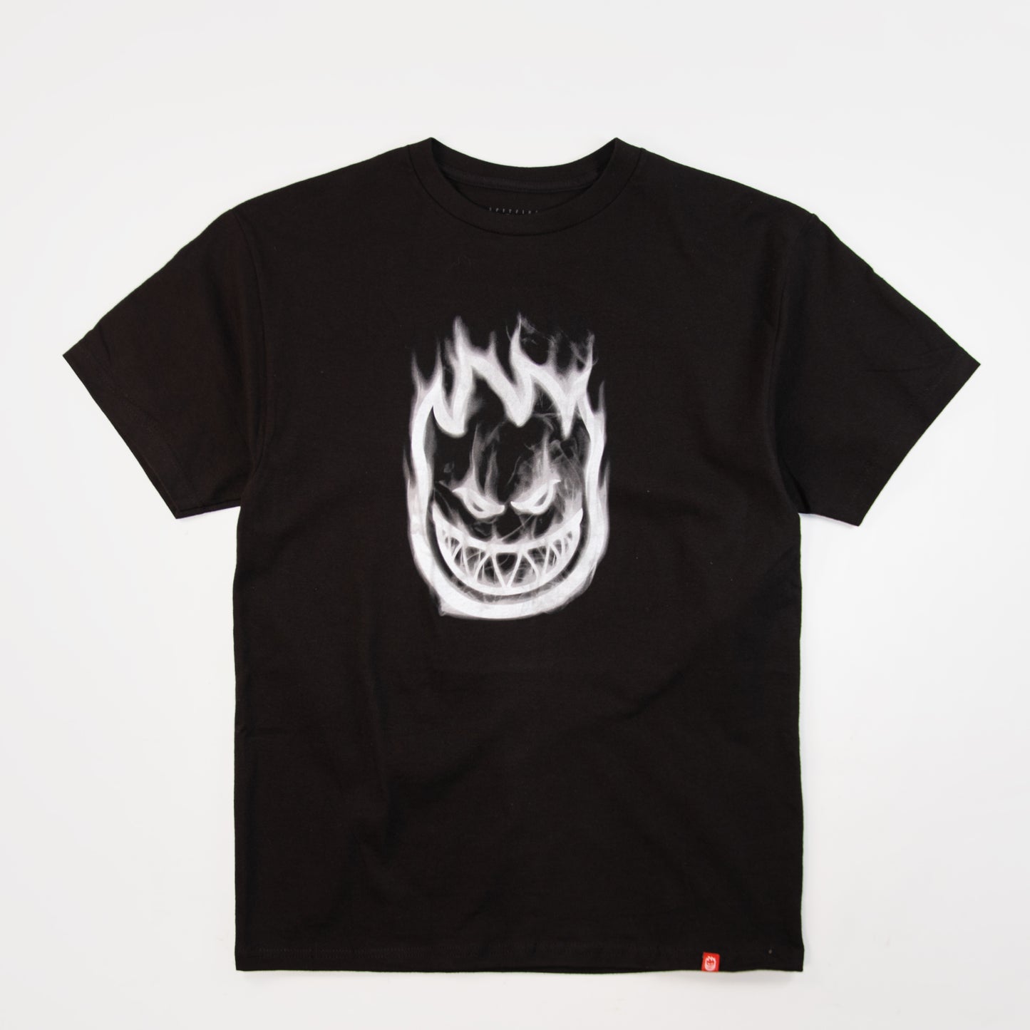 Spitfire Bighead Smoke T-Shirt - Black, available at Prime Delux Store, Plymouth, Devon, UK.