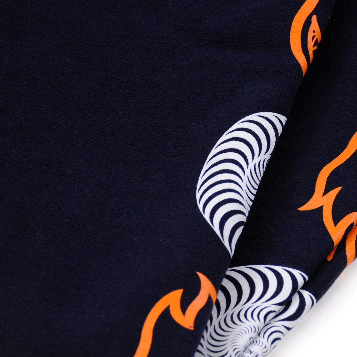 Spitfire Bighead Swirl Combo Sweatpants - Navy / Orange / White