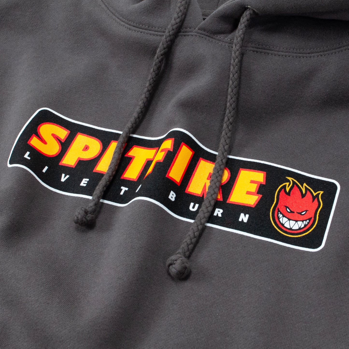 Spitfire Ltb Hooded Sweat - Charcoal/ Multi - Prime Delux Store