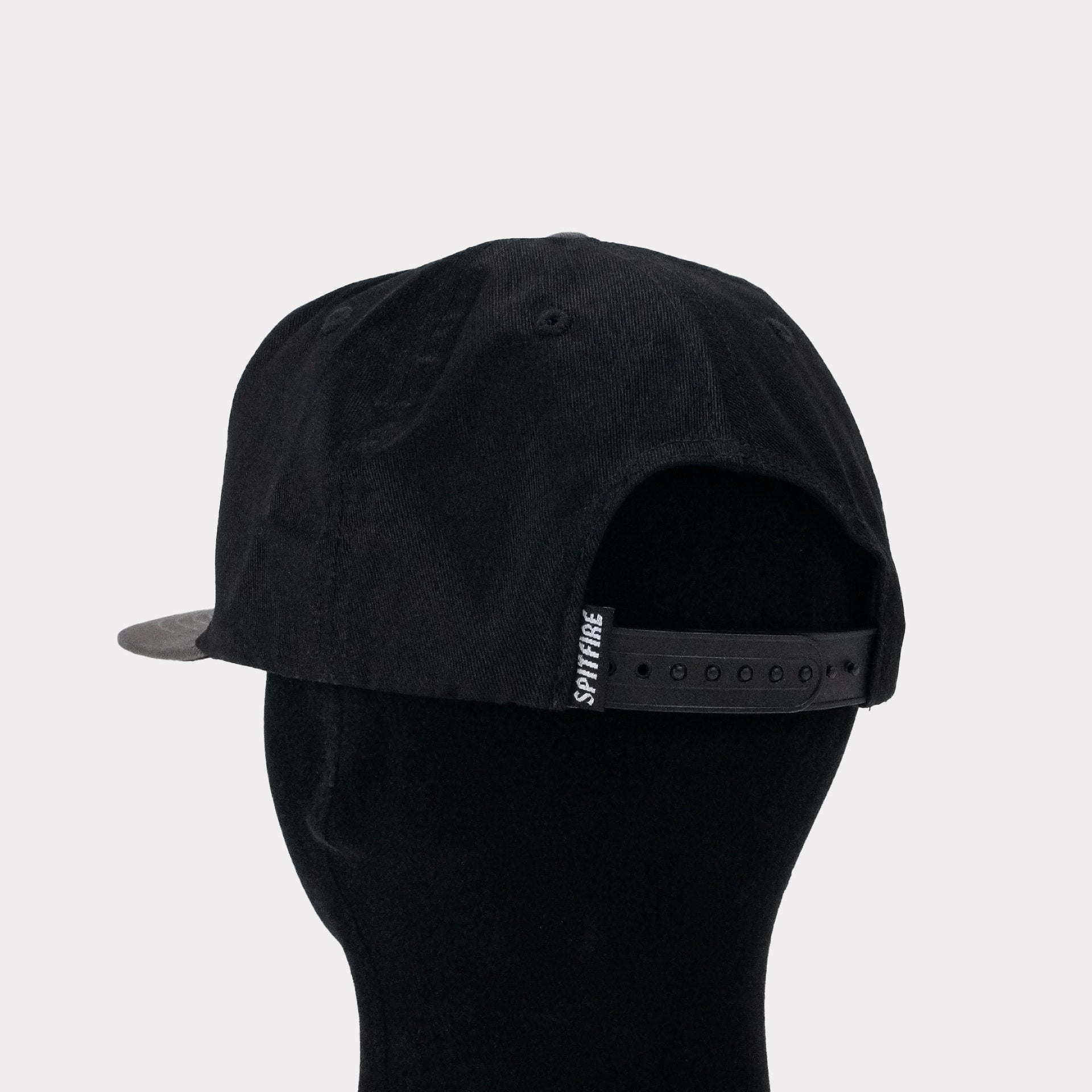 Spitfire Ltb Patch Snapback Cap - Black/ Charcoal - Prime Delux Store