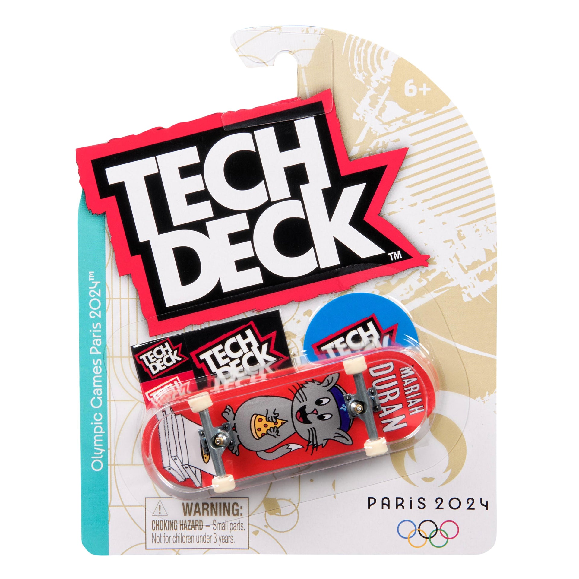 Tech Deck - Olympic Paris 2024 Mariah Duran Fingerboard (M50) - 96mm - Prime Delux Store