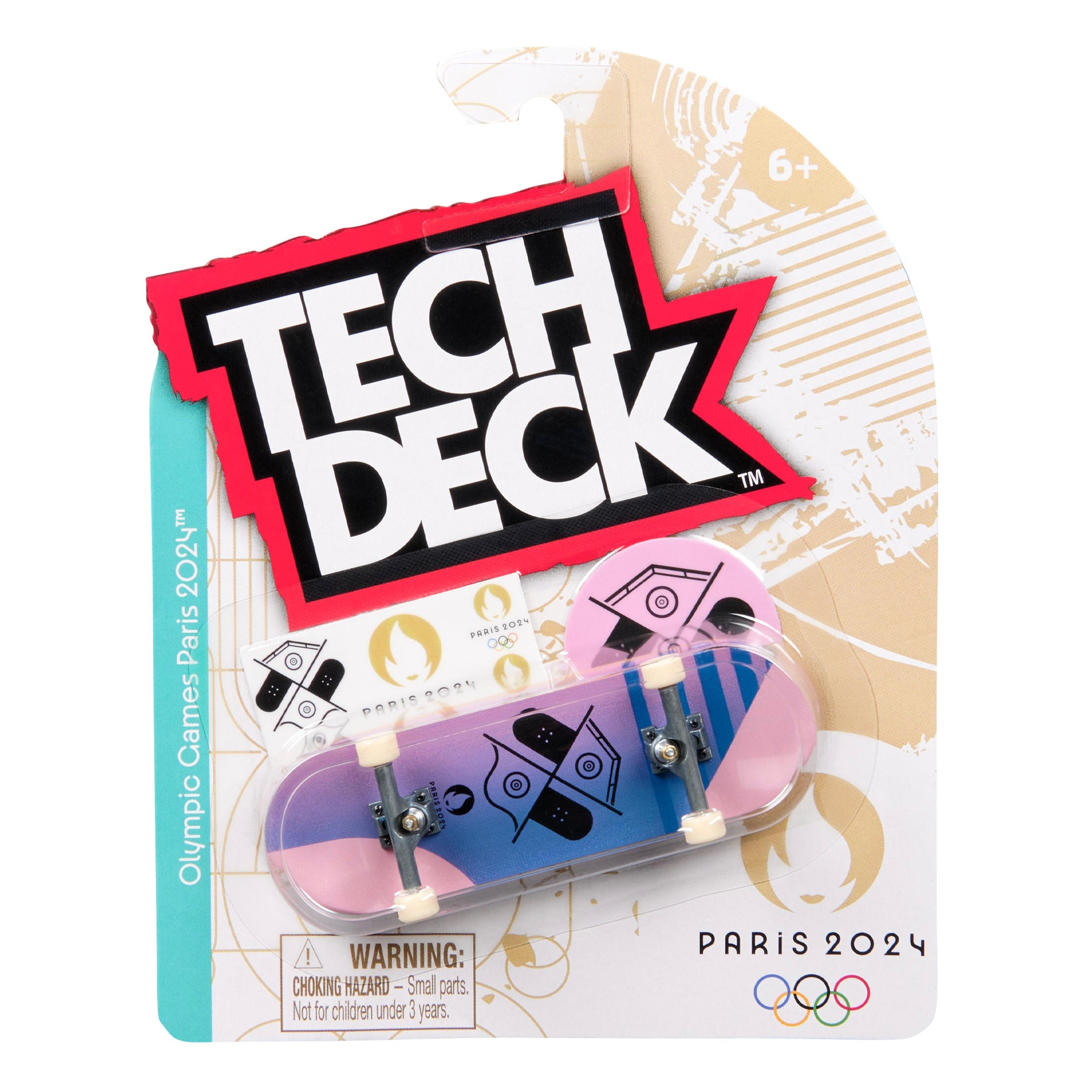 Tech Deck - Olympic Paris 2024 Misc Purple Fingerboard (M50) - 96mm - Prime Delux Store