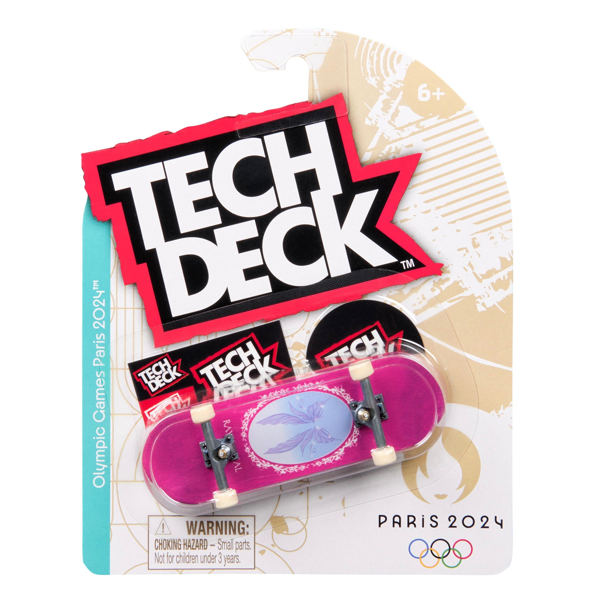 Tech Deck - Olympic Paris 2024 Rayssa Leal April Fingerboard (M50) - 96mm - Prime Delux Store