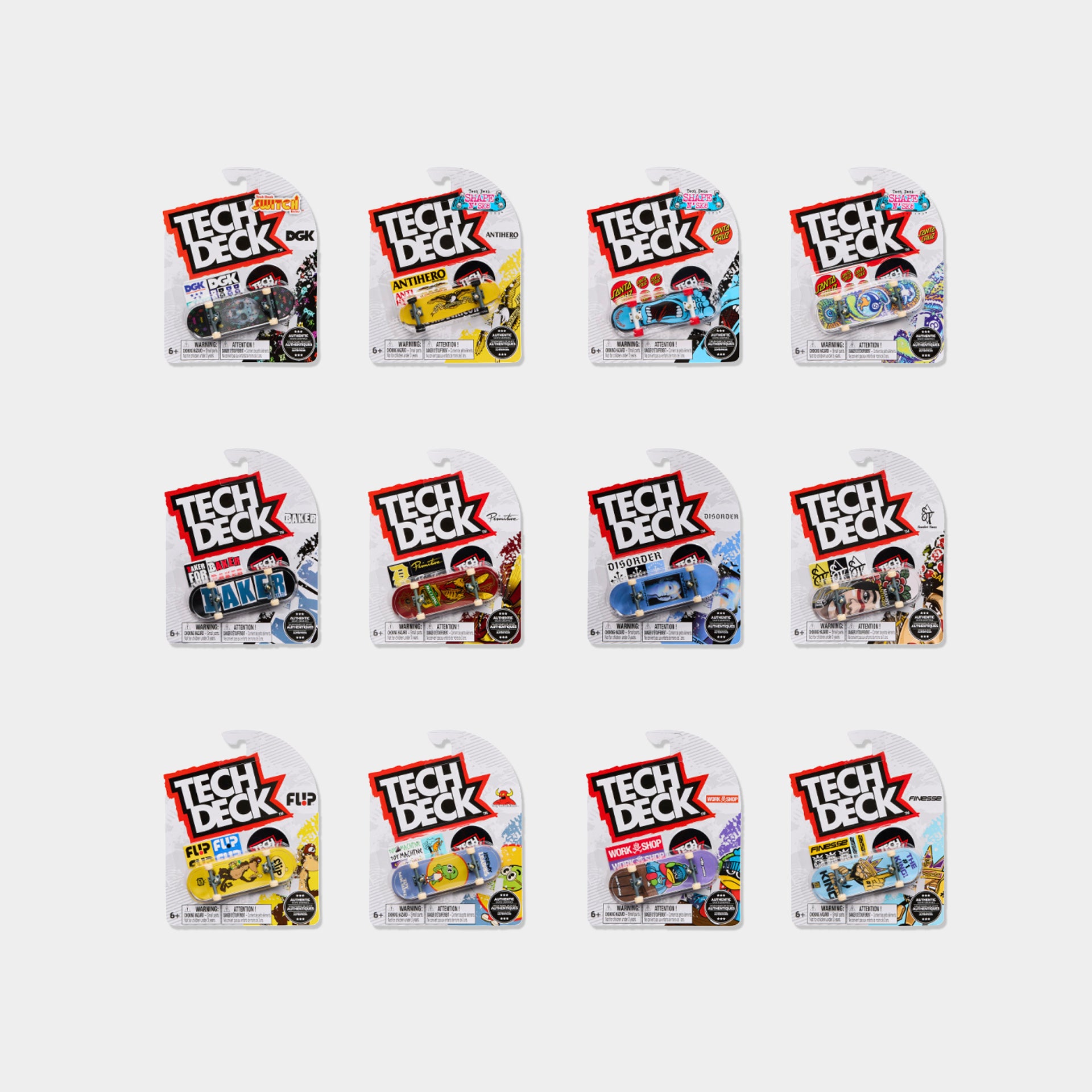 Tech Deck Single Fingerboard - Assorted - Prime Delux Store
