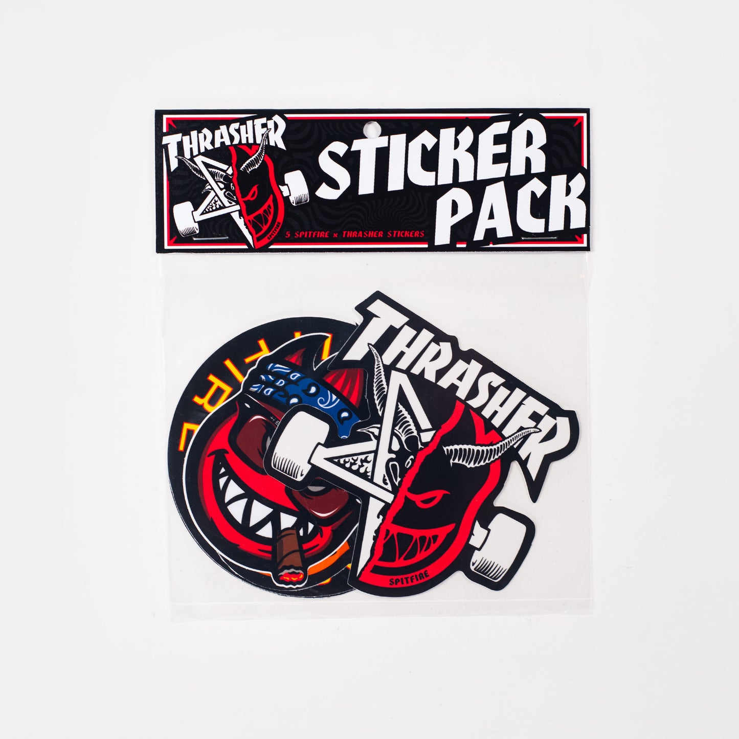 Thrasher x Spitfire Sticker Pack - Assorted - Prime Delux Store
