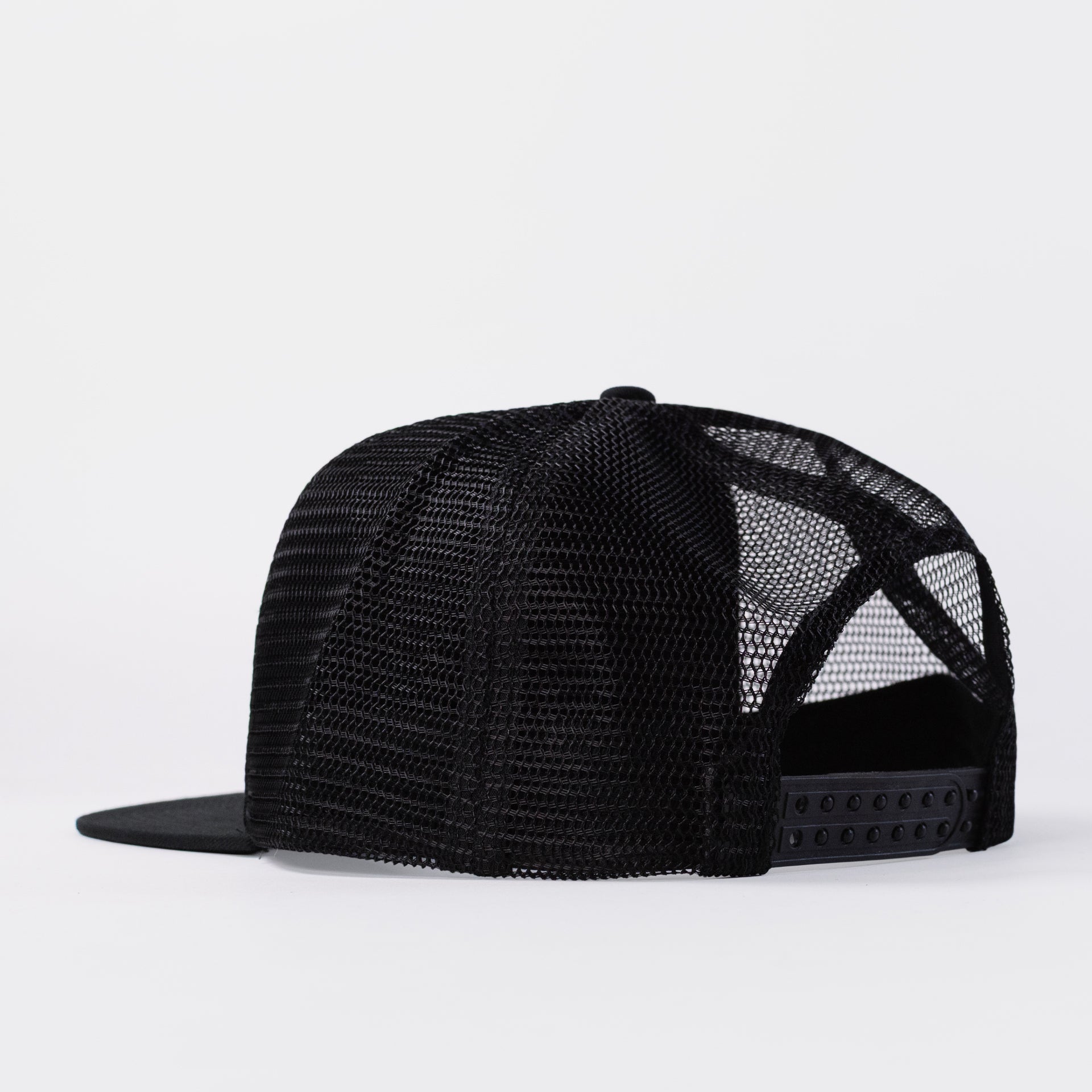 Thrasher Mesh Cap Flame Embroidered Logo - Black - Prime Delux Store