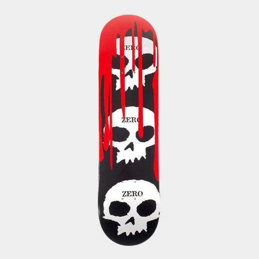 Zero - 3 Skull Blood Deck - Black/ White/ Red - Prime Delux Store