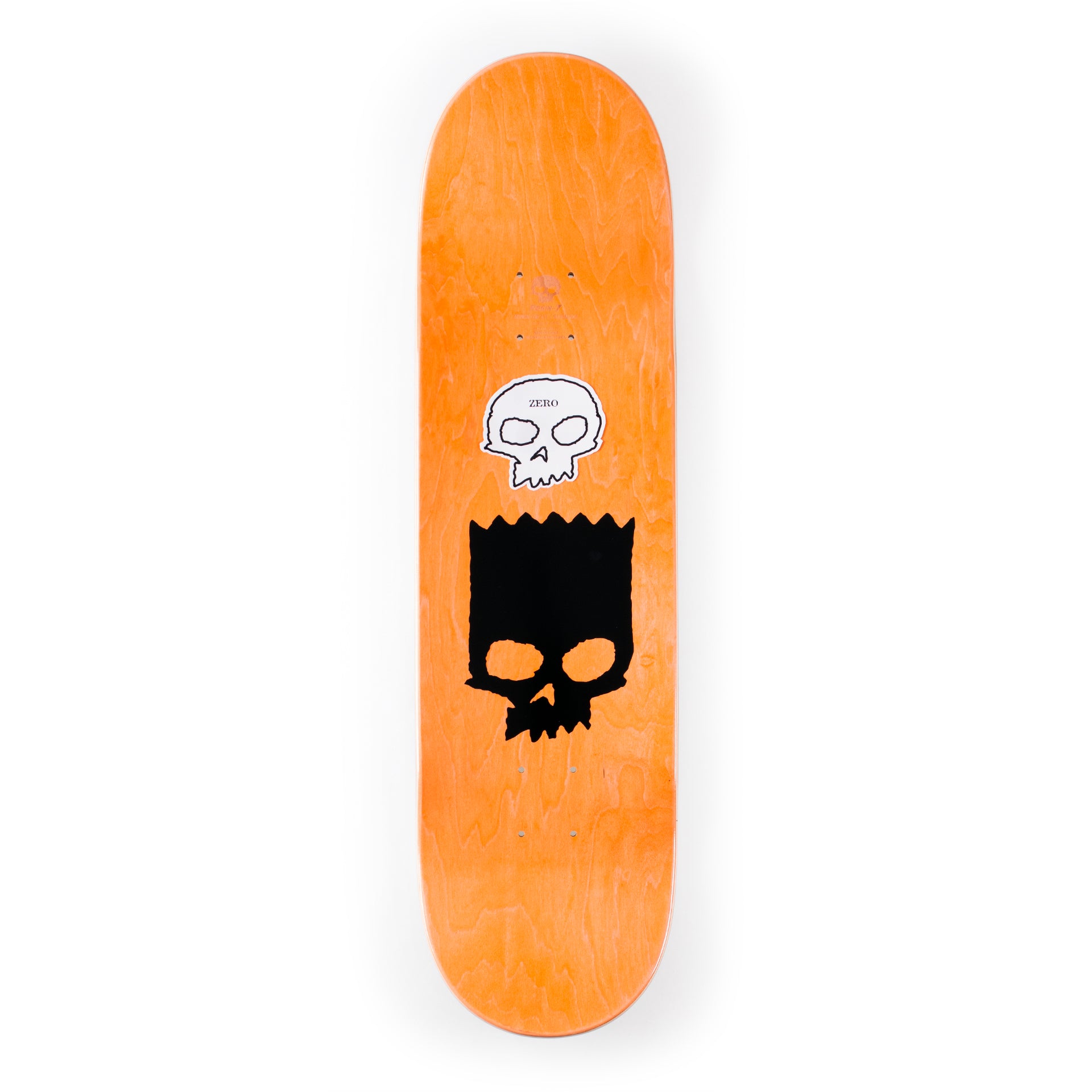 Zero - 8.25" Bart Skull Deck - Black / White - Prime Delux Store