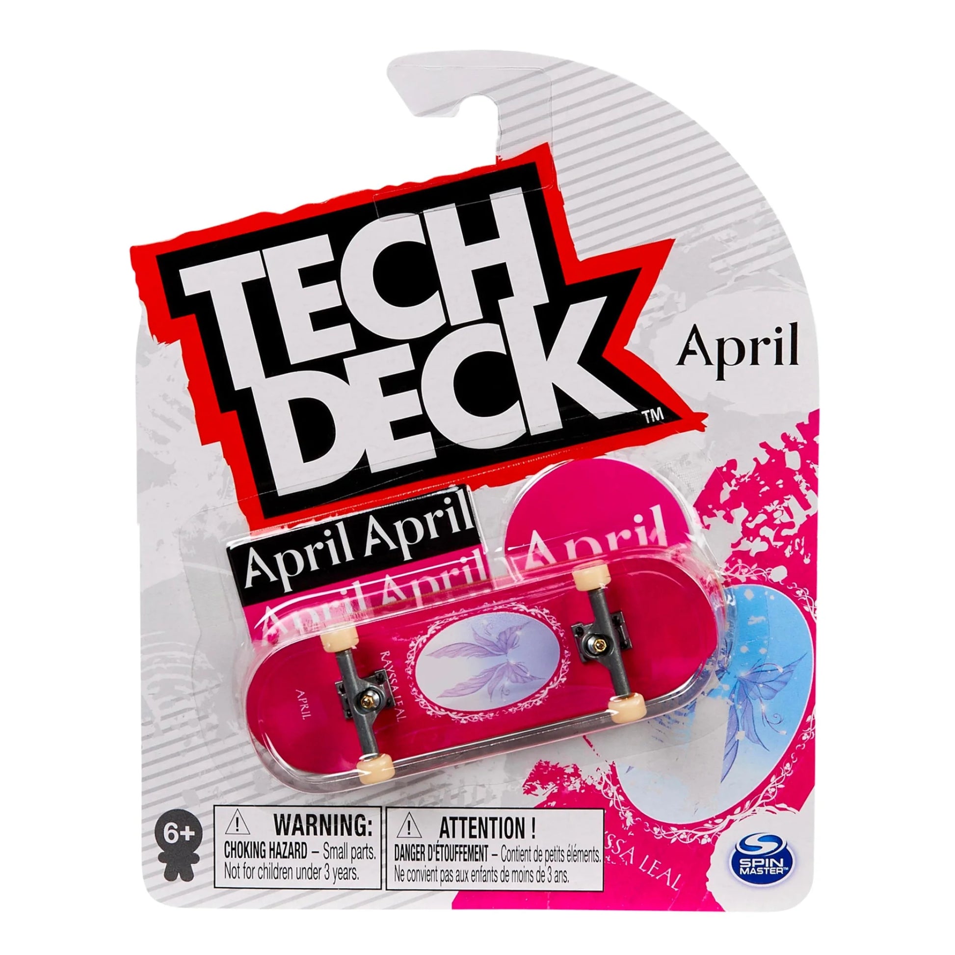 April - Rayssa Leal Tech Deck Fingerboard (M46) - 96mm - Prime Delux Store