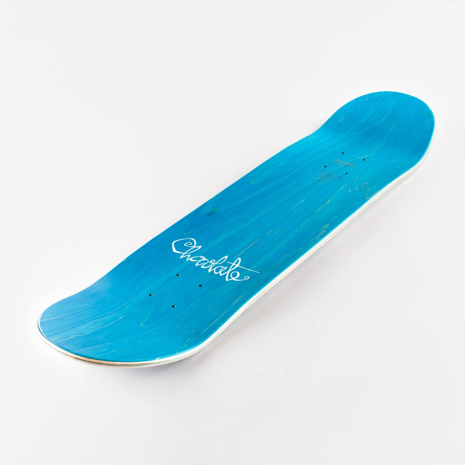 Chocolate 8.25" OG Script Jordan Trahan Deck - White - Prime Delux Store