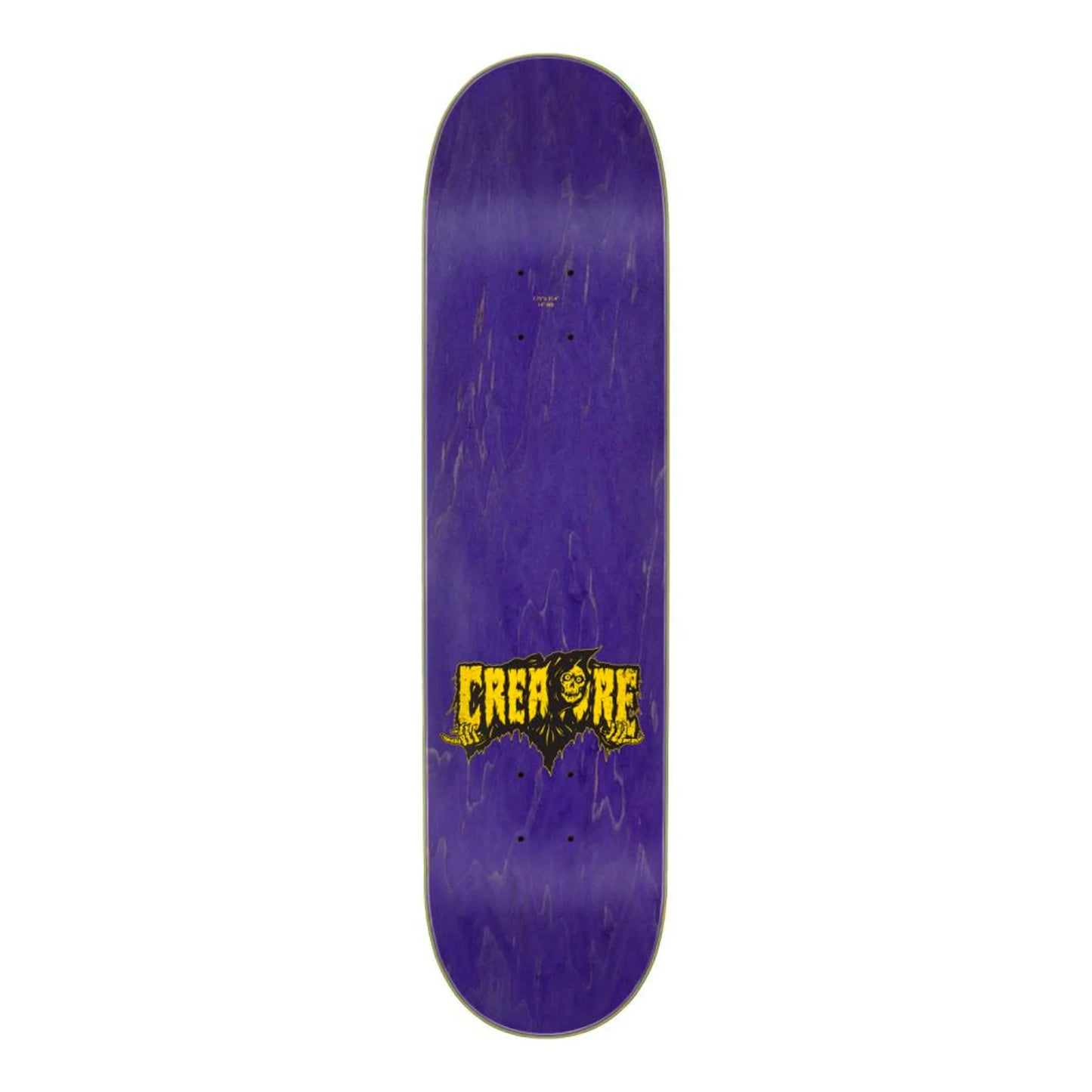 Creature - 7.75" R.I.P.P.E.R. 7-Ply Birch Deck - Purple/ Yellow - Prime Delux Store