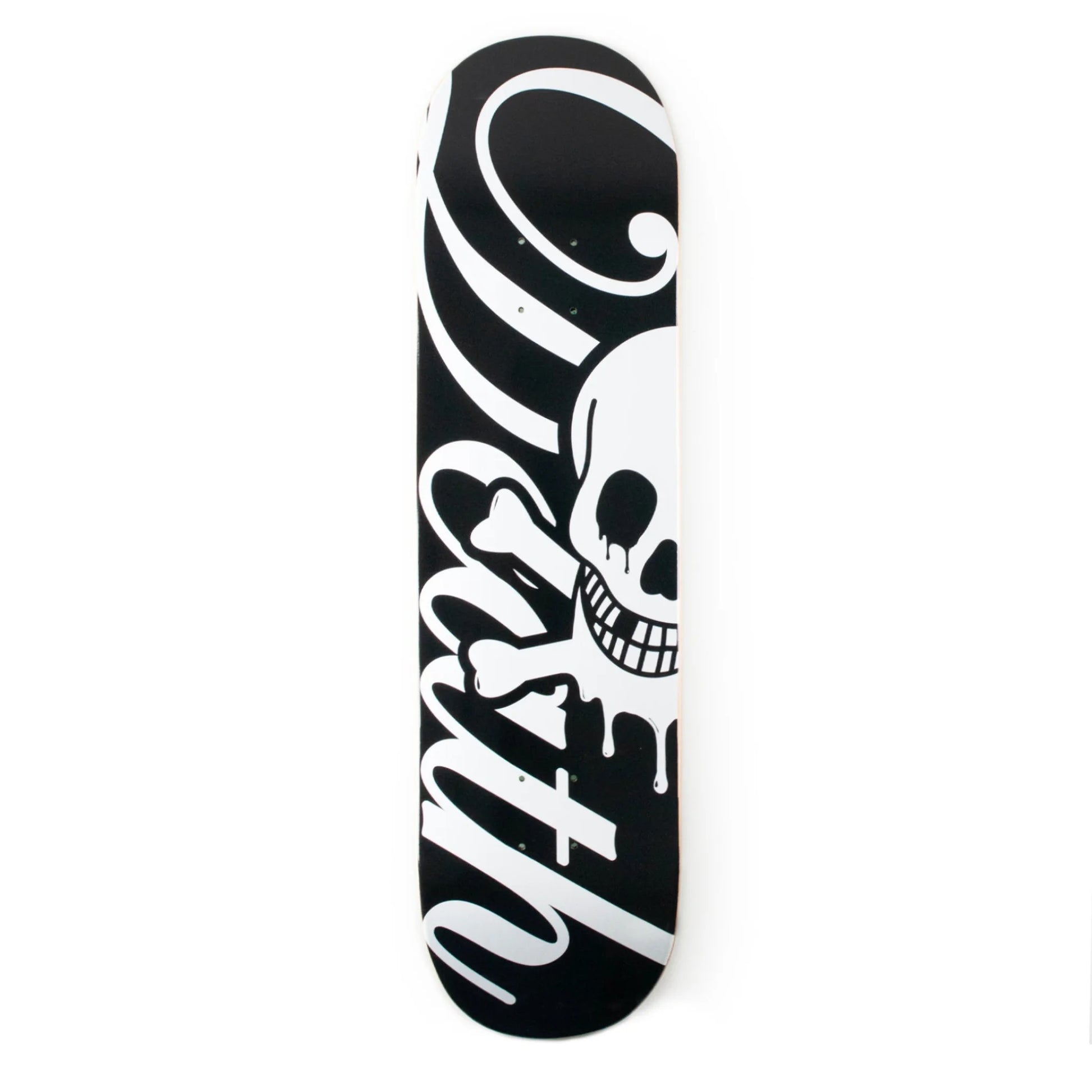 Death 8.5" Script Popsicle² Deck - Black/ White - Prime Delux Store