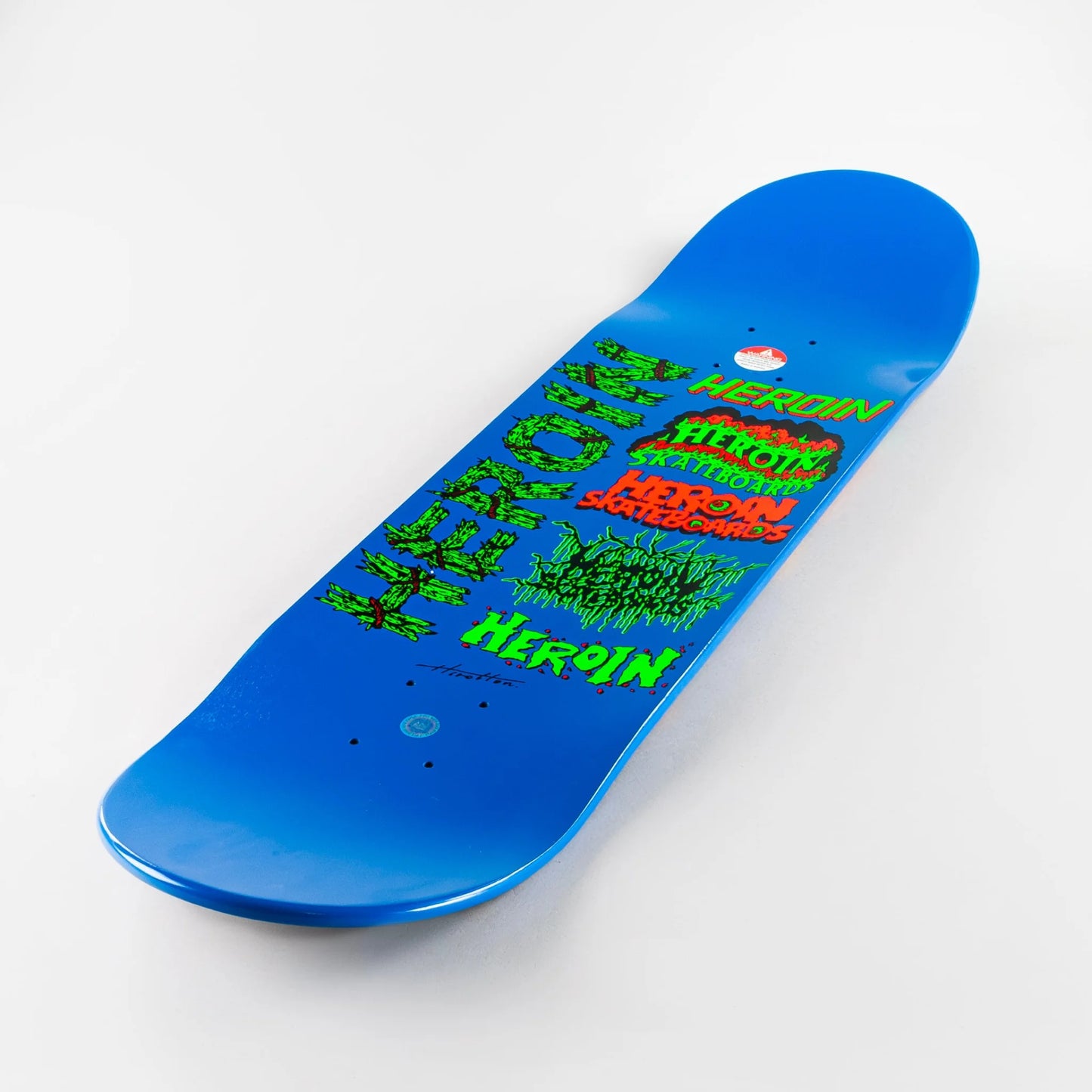 Heroin 8.25" Lee Yankou Life Deck - Blue - Prime Delux Store