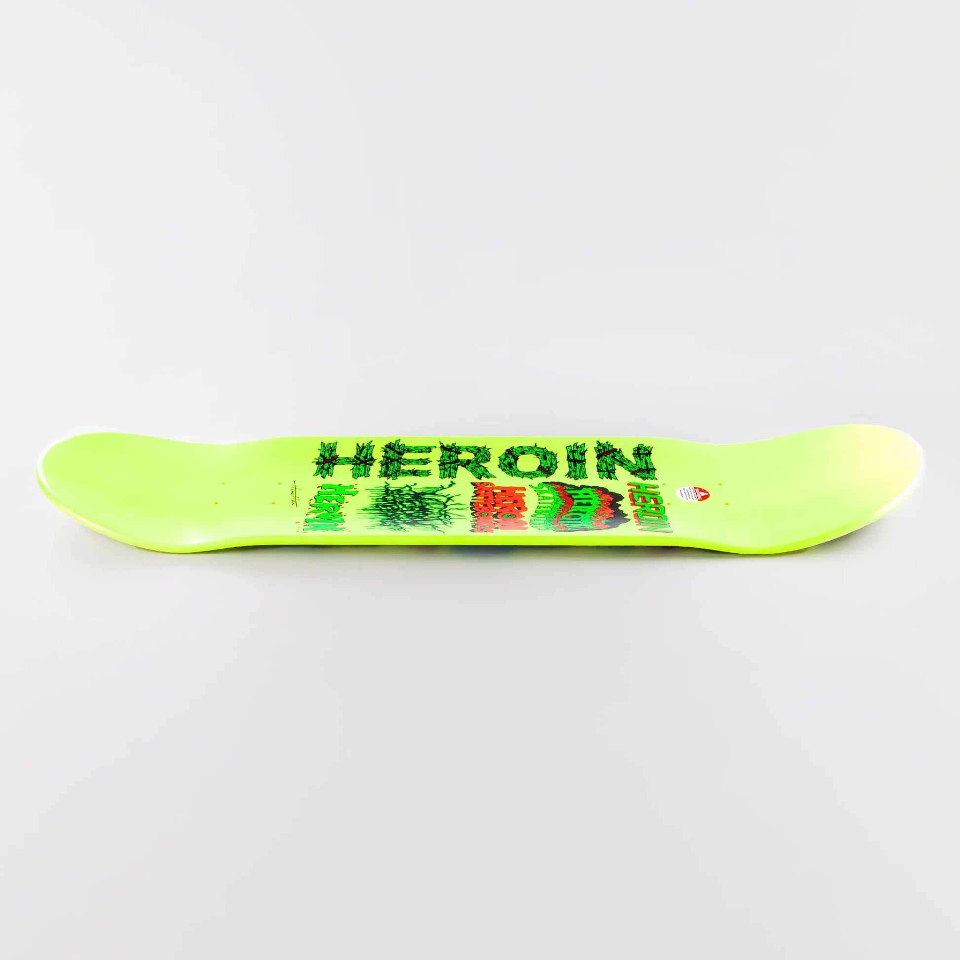 Heroin 8.625" Tom Day Life Deck - Neon Yellow - Prime Delux Store