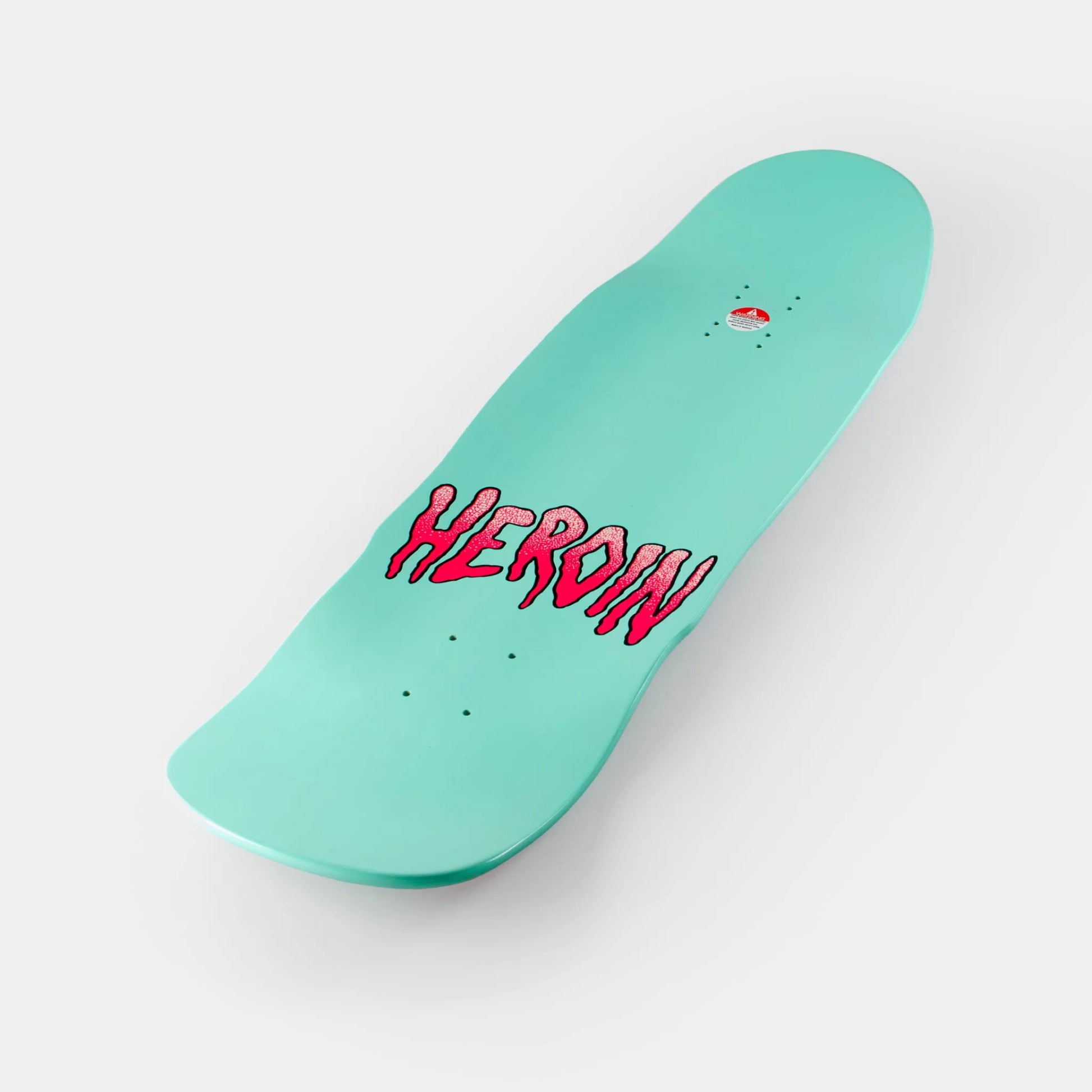 Heroin 9.25" Mid Mutant Deck - Teal/Pink - Prime Delux Store