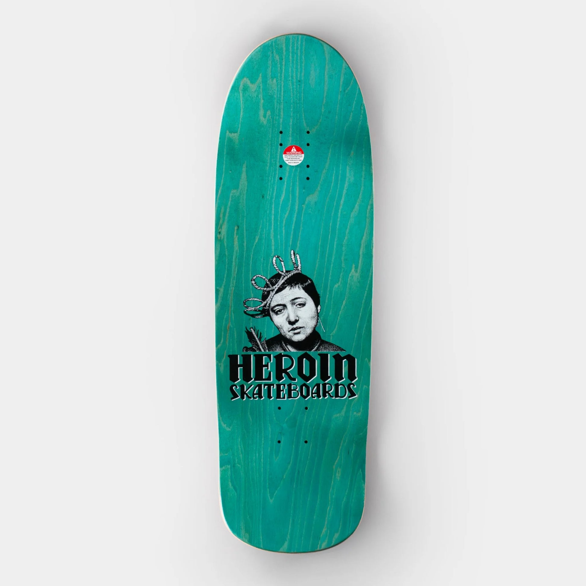 Heroin 9.5" Craig Questions Joan Deck - Black Stain - Prime Delux Store