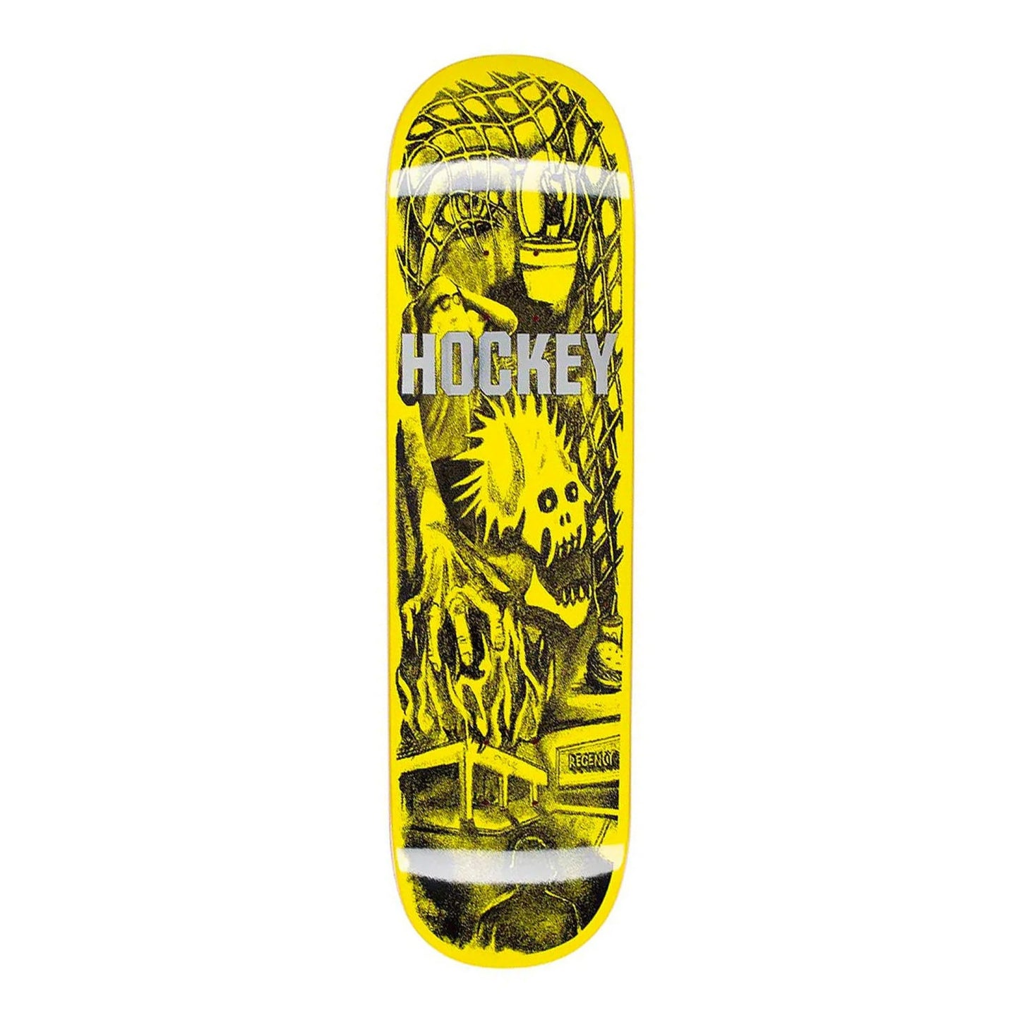 Hockey Skateboards - 8.38" - Diego Todd Mere Mortal Deck - Yellow - Prime Delux Store