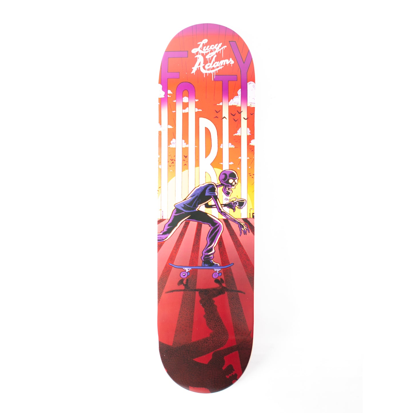 Forty Skateboards - 8.8" Lucy Adams Guest Pro Deck - Multi - Prime Delux Store