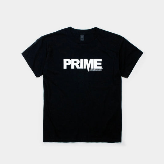 Prime Delux OG Logo Kids T Shirt - Black/ White - Prime Delux Store