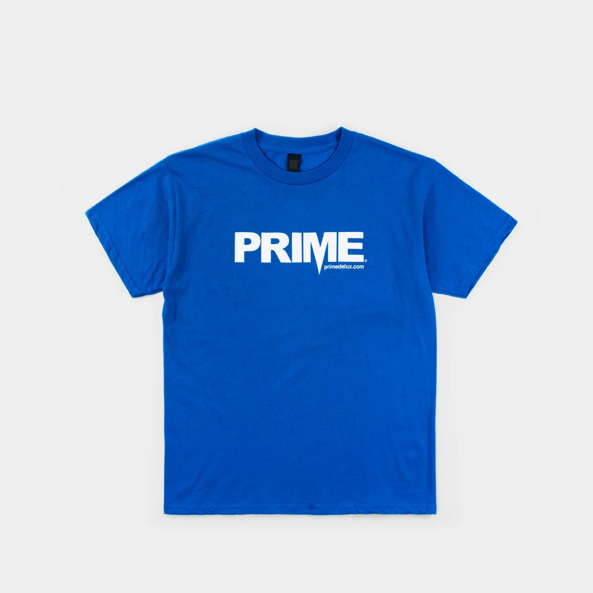 Prime Delux OG Logo Kids T Shirt - Royal Blue/ White - Prime Delux Store