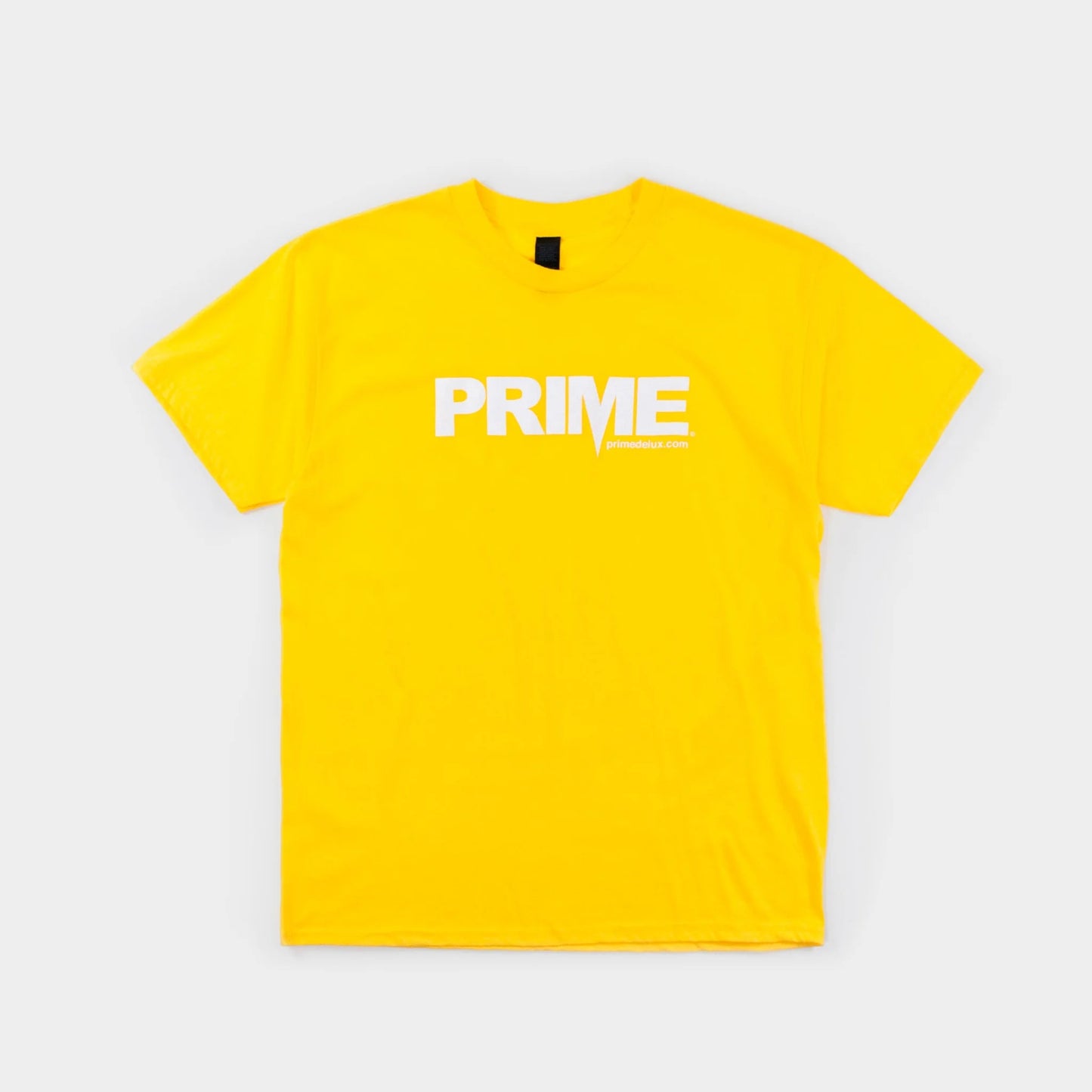 Prime Delux OG Logo Kids T Shirt - Yellow/ White - Prime Delux Store