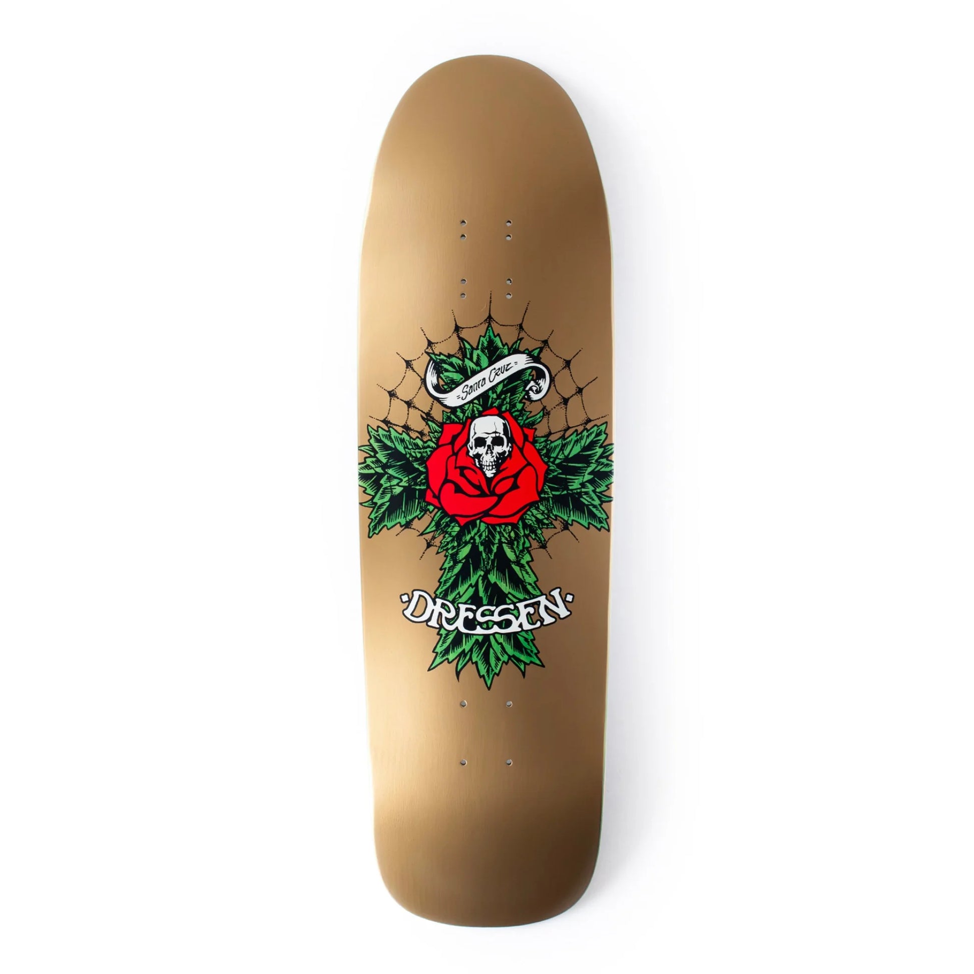 Santa Cruz - 9.31" - Dressen Rose Cross Deck - Prime Delux Store