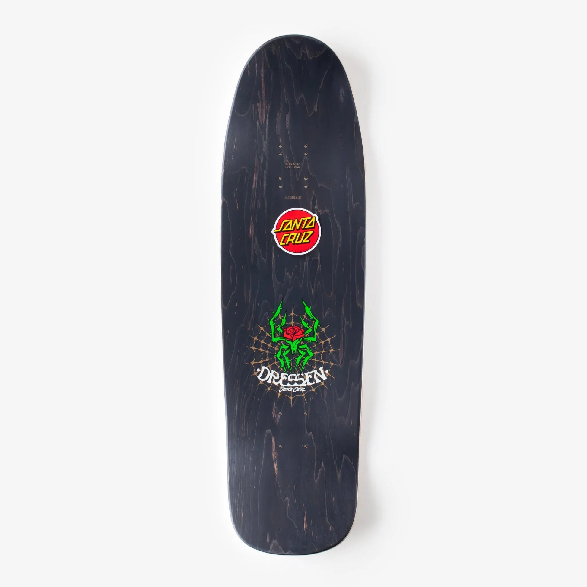 Santa Cruz - 9.31" - Dressen Rose Cross Deck - Prime Delux Store