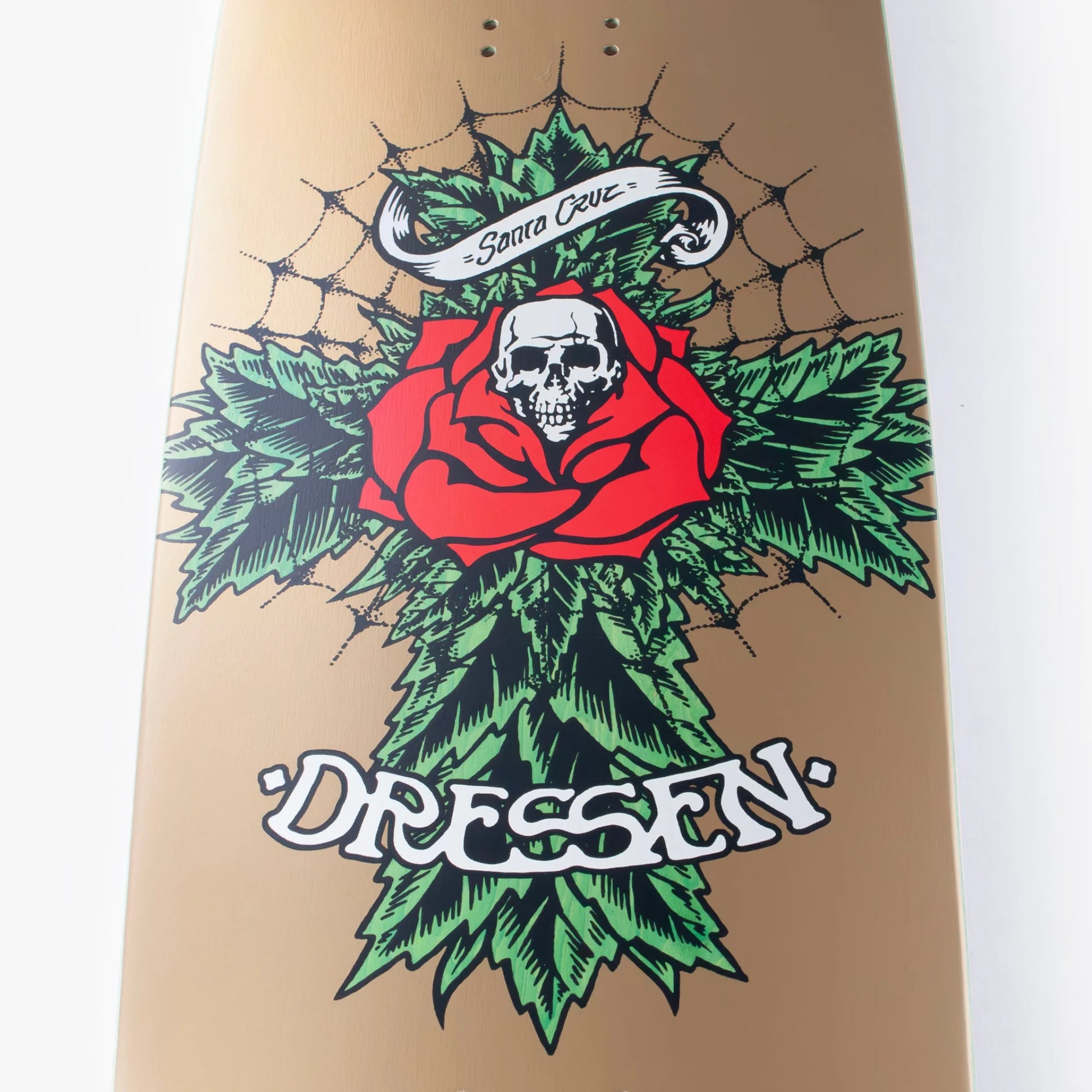 Santa Cruz - 9.31" - Dressen Rose Cross Deck - Prime Delux Store