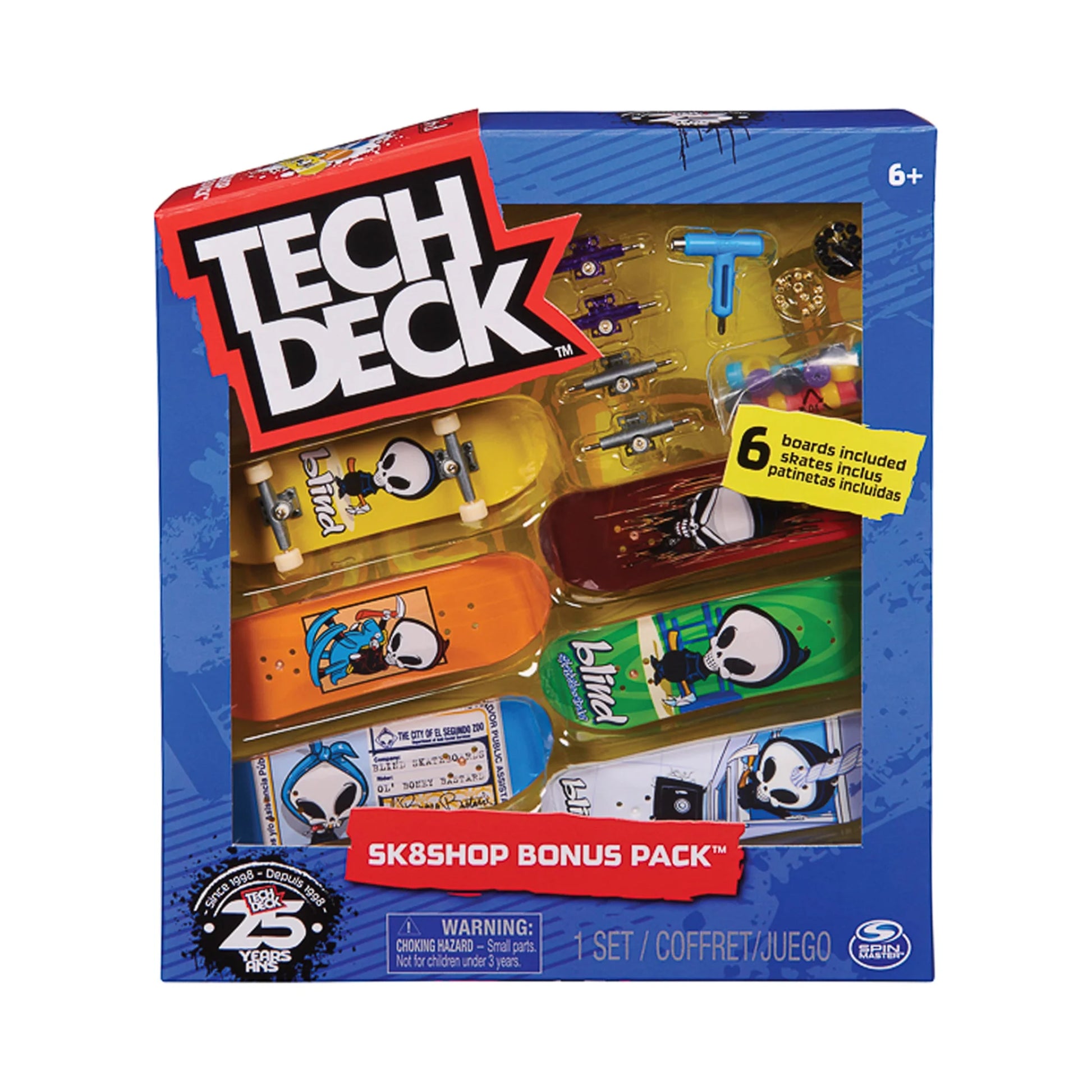 Tech Deck - Sk8shop Bonus Pack - Blind Skateboards - Prime Delux Store