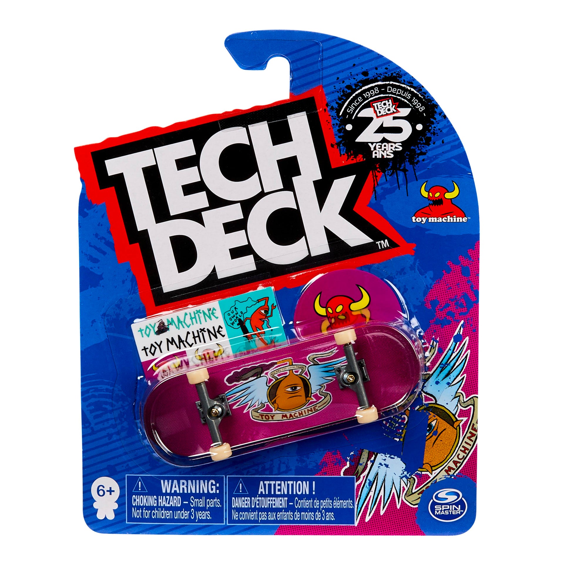 Toy Machine - Team Tech Fingerboard (M46) - 96mm - Prime Delux Store