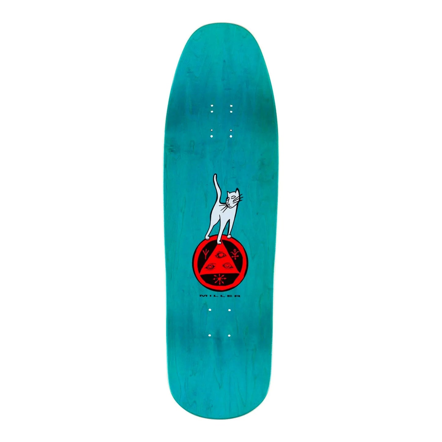 Welcome Miller Lizard on Gaia Teal - 9.6" - Prime Delux Store