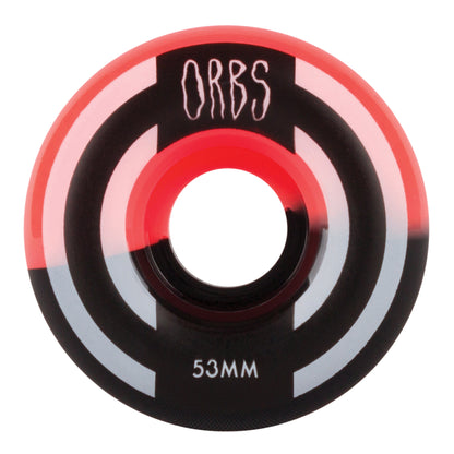 Orbs - 53mm - Apparitions Splits - Coral / Black - Prime Delux Store
